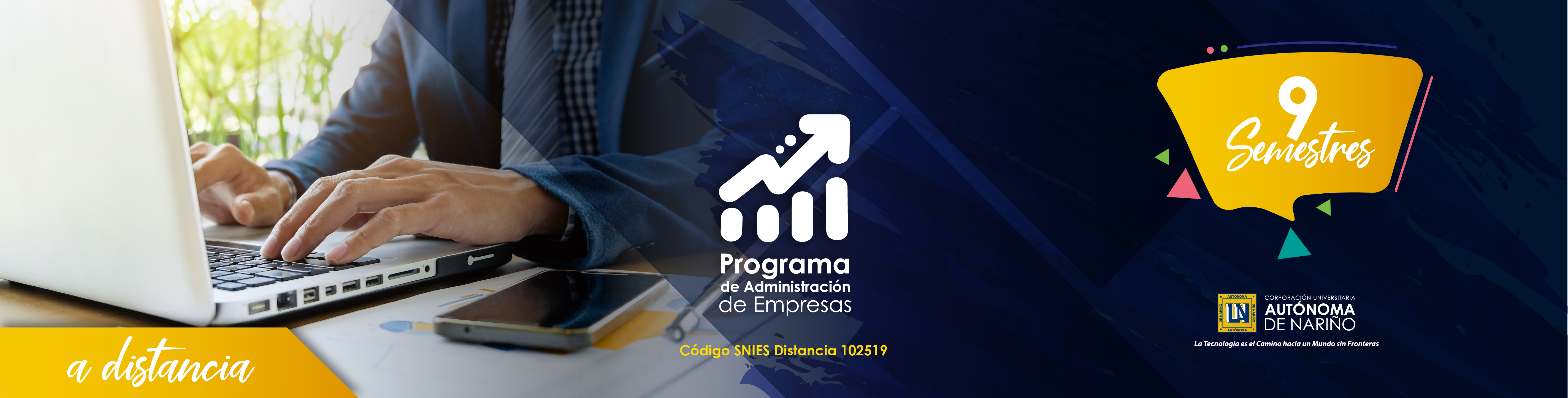 Administración de empresas a distancia en autónoma de nariño