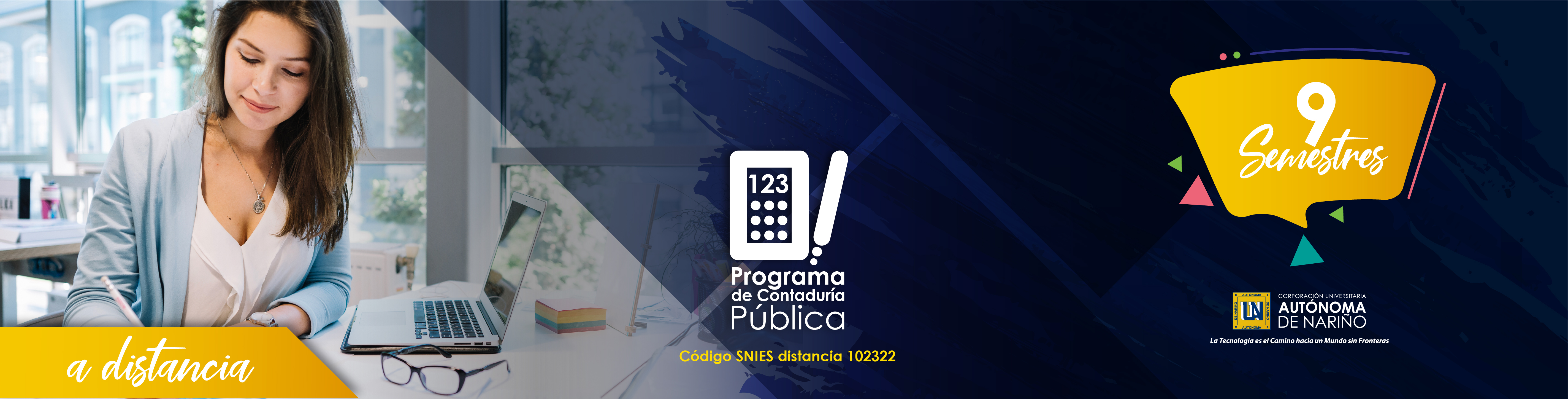 Contaduría pública a distancia autónoma de nariño