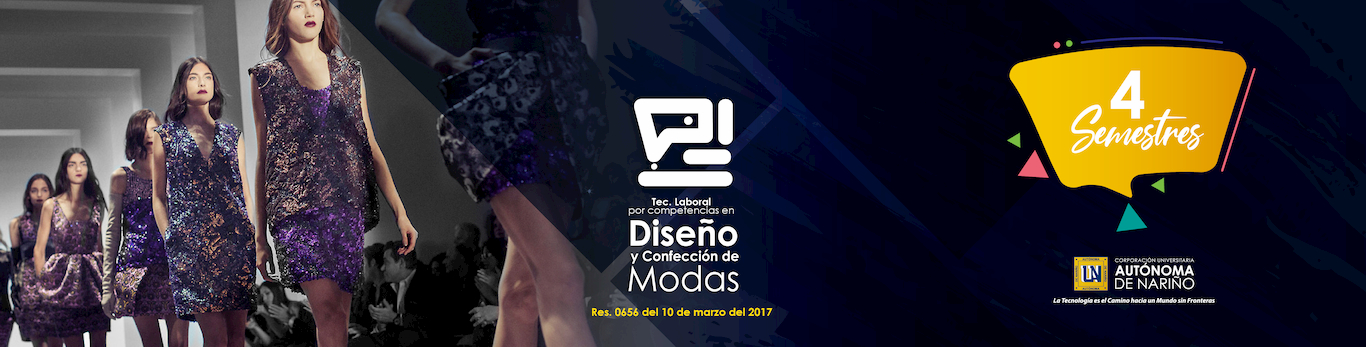 Diseño de modas - autónoma de nariño